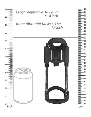 Penis Extender - Black - Zabawki Medyczne - 3