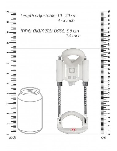 Penis Extender - White - Zabawki Medyczne - 3