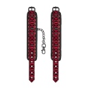 Luxury Hand Cuffs - Burgundy - 6