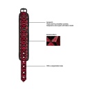 Luxury Hand Cuffs - Burgundy - 9
