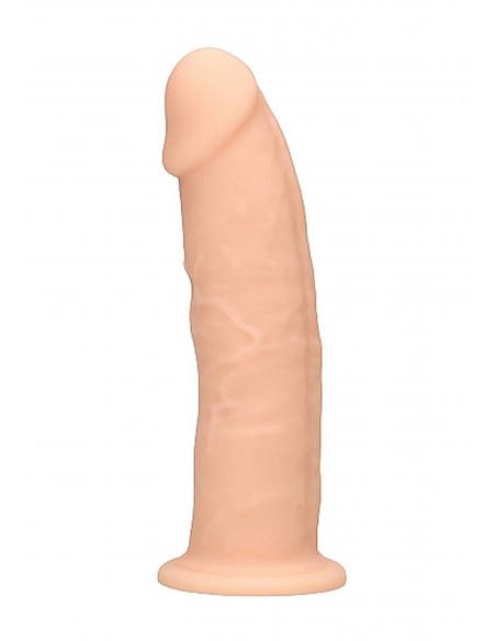 Silicone Dildo Without Balls - 15,3 cm - Flesh - Dilda realistyczne - 3