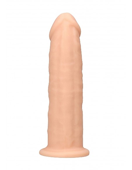 Silicone Dildo Without Balls - 15,3 cm - Flesh - Dilda realistyczne - 4
