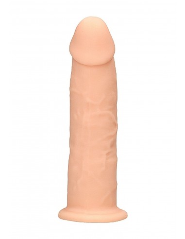 Silicone Dildo Without Balls - 15,3 cm - Flesh - Dilda realistyczne - 5