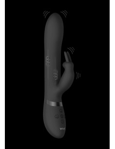 Amoris - Stimulating Beads Rabbit - Black - Wibratory Króliczki - 1 2