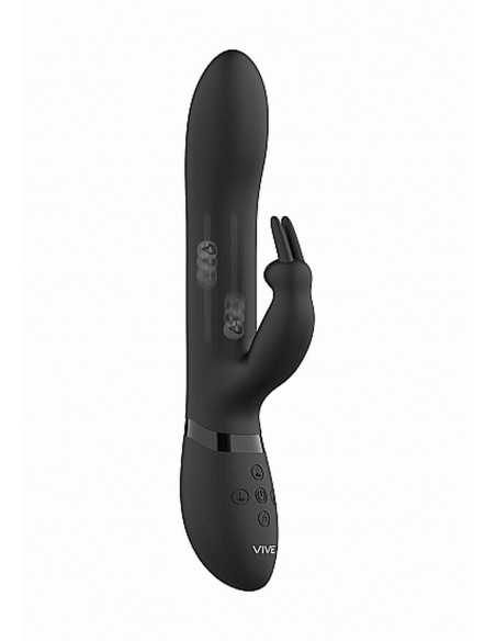 Amoris - Stimulating Beads Rabbit - Black - Wibratory Króliczki - 5