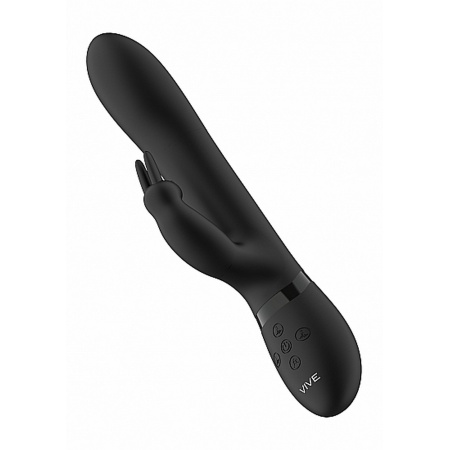 Wibrator Króliczek Amoris - Stimulating Beads Rabbit - Czarny - 11