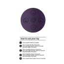 Wibrator Nilo - Pinpoint Rotating G-Spot Rabbit - Fioletowy - 3