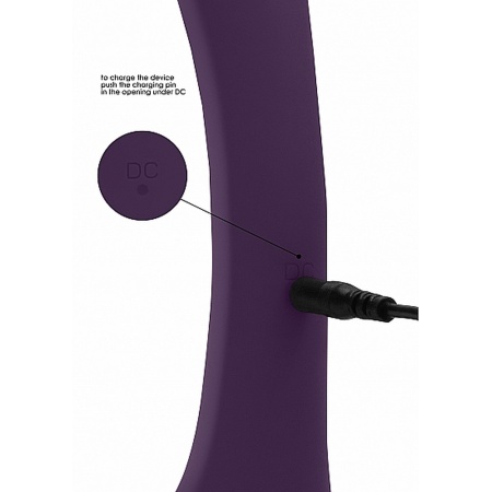 Wibrator Nilo Pinpoint Rotating G-spot Rabbit - obrotowa końcówka 360°, 3 silniki, średnica 3,7 cm - 4