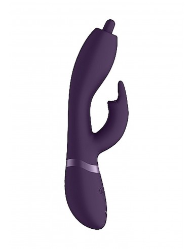 Wibrator Nilo - Pinpoint Rotating G-Spot Rabbit - Purple - Wibratory Króliczki - 8