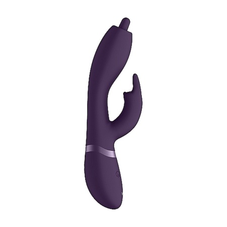 Wibrator Nilo - Pinpoint Rotating G-Spot Rabbit - Fioletowy - 8