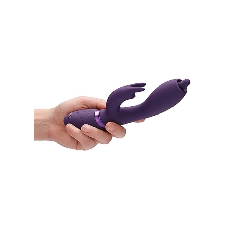 Wibrator Nilo - Pinpoint Rotating G-Spot Rabbit - Fioletowy - 10