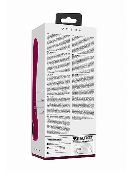 Ombra - Bendable Vibrator Punkt G - Pink - Wibratory Punktu G - 4