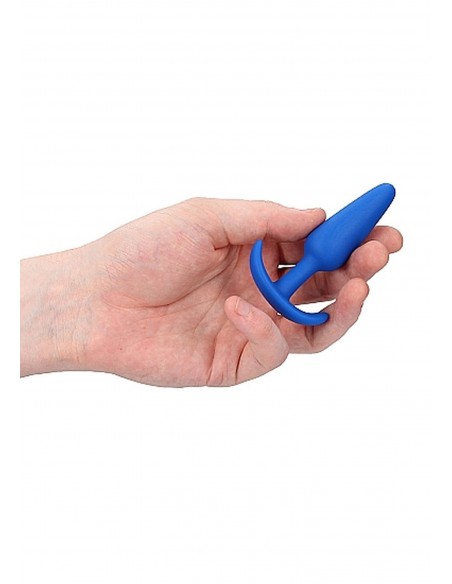 Slim Butt Plug - Blue - Małe Korki Analne - 4