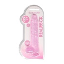 23 cm Dildo Realistyczne Żelowe - Pink - 2
