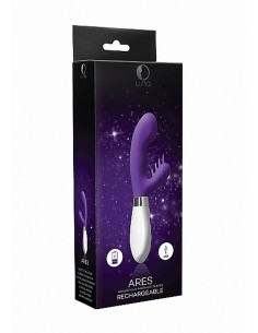 Ares Rechargeable - Purple - Wibratory Punktu G - 1 2
