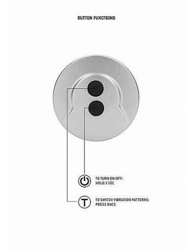 10" / 25 cm Realistic Vibrating Dildo With Balls - Black - Wibratory Realistyczne - 8