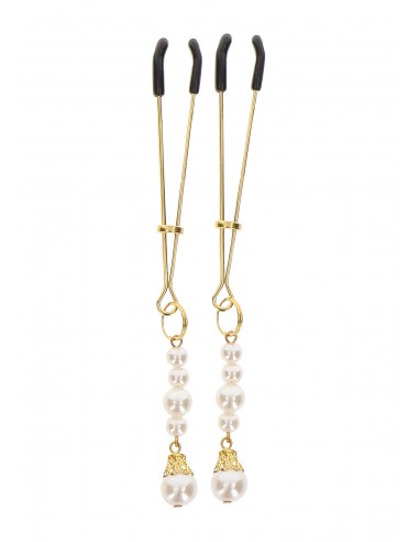 Tweezers With Pearls - Klamry i klipsy na sutki - 1