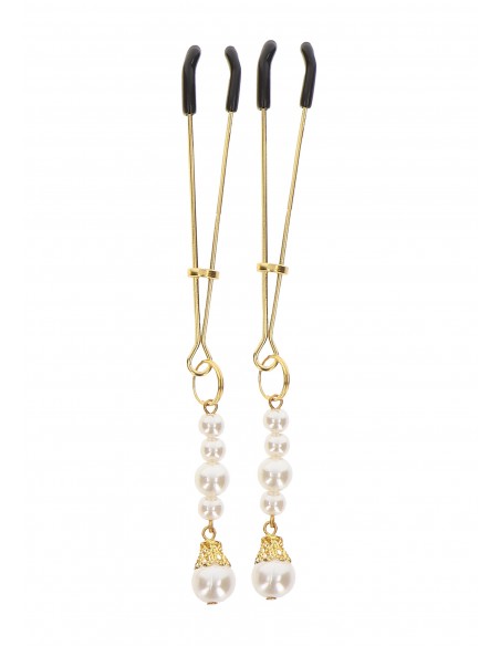 Tweezers With Pearls - Klamry i klipsy na sutki - 1