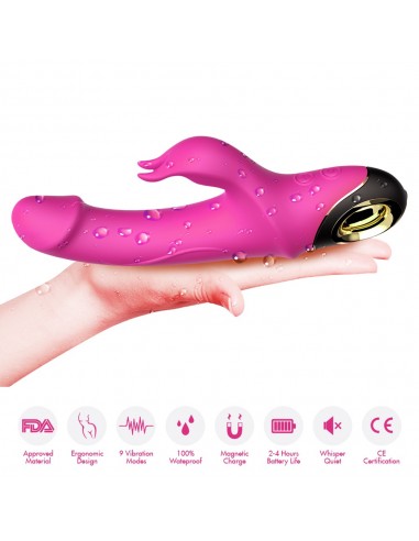 Meteror Pink - Wibratory Króliczki - 9