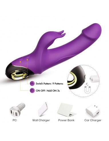 Meteror Purple - Wibratory Króliczki - 9