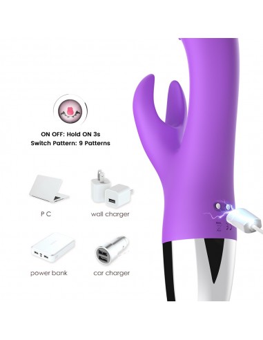 Rabbit Purple - Wibratory Króliczki - 3