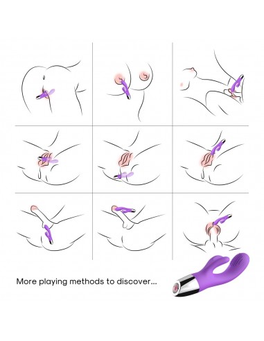 Rabbit Purple - Wibratory Króliczki - 4