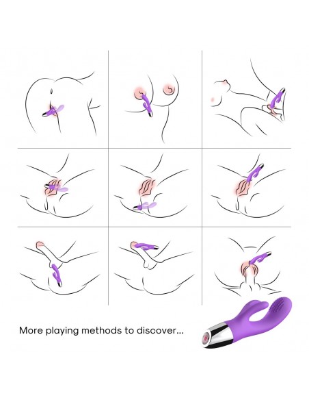 Rabbit Purple - Wibratory Króliczki - 4