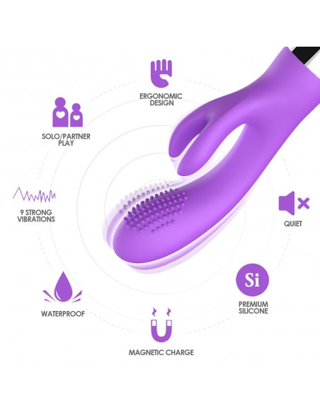 Rabbit Purple - Wibratory Króliczki - 7