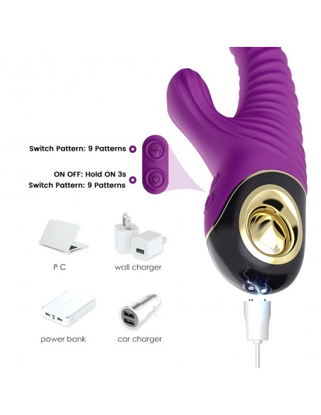 Eternity purple - Wibratory Punktu G - 3