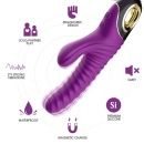 Eternity Purple - wibrator z dwoma silnikami do stymulacji punktu G i łechtaczki, 22,8 cm - 8
