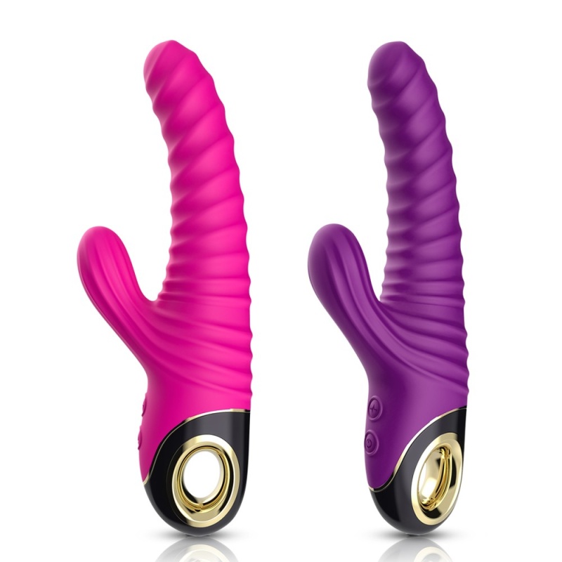 Eternity Purple - wibrator z dwoma silnikami do stymulacji punktu G i łechtaczki, 22,8 cm - 11