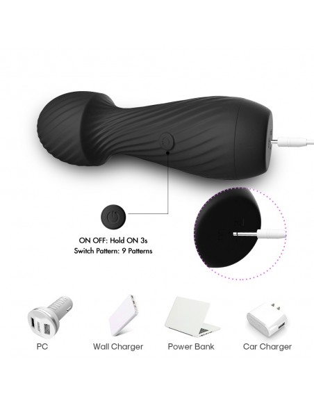 Dazzle black - Wibratory Magic Wand - 7