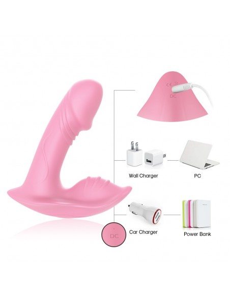 Whistle light pink - Wibratory Punktu G - 8