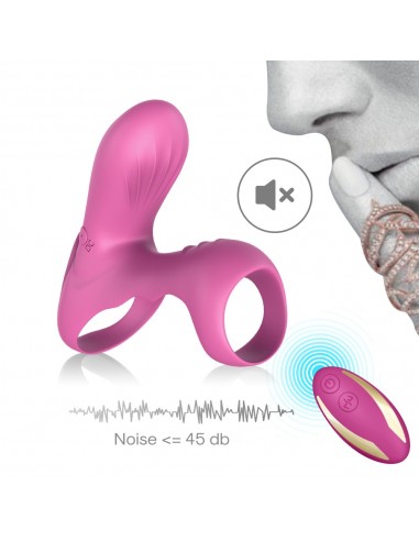 Ranger Red Pink - Pierścienie erekcyjne wibrujące - 7