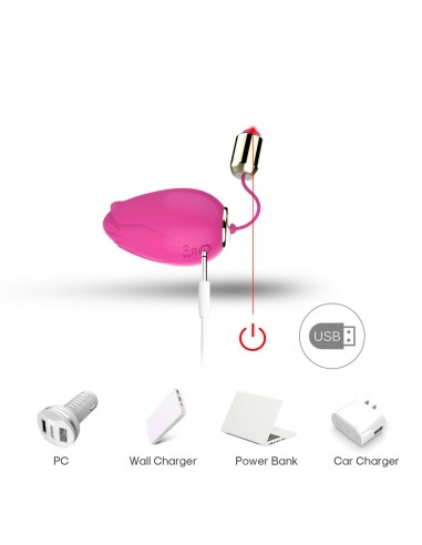 Jajeczko Wibrujące Mandala Rose Pink - Wibratory Jajeczka - 3