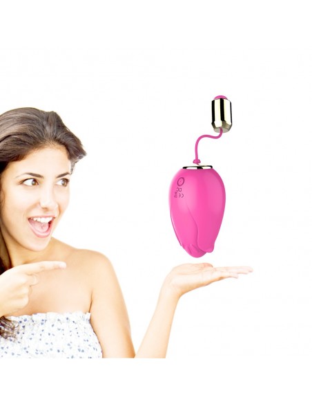 Jajeczko Wibrujące Mandala Rose Pink - Wibratory Jajeczka - 6