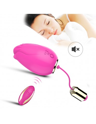 Jajeczko Wibrujące Mandala Rose Pink - Wibratory Jajeczka - 7