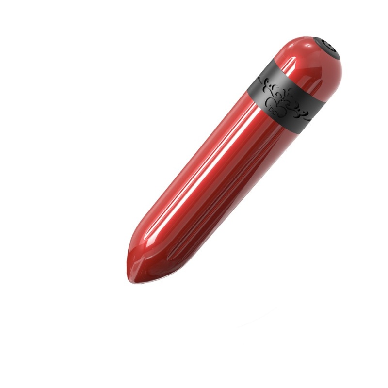 Rocket Czerwony Mały Przenośny Wibrator - 1