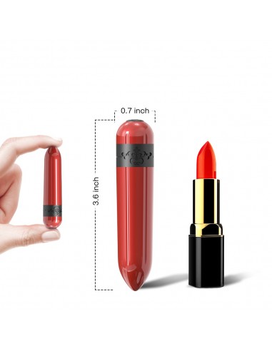 Rocket Red Mały Przenośny Wibrator - Wibratory Mini - 5