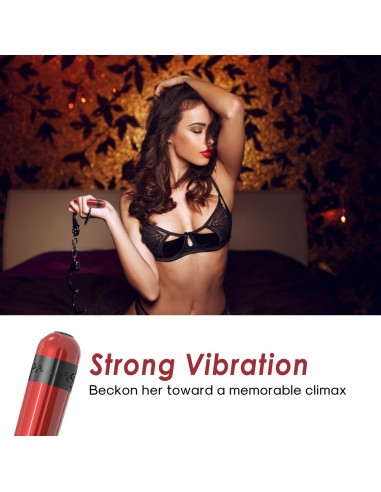 Rocket Red Mały Przenośny Wibrator - Wibratory Mini - 9