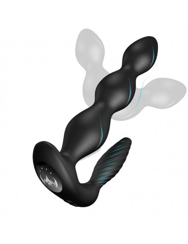 Maxfun Black - Kulki i korki analne wibrujące - 3