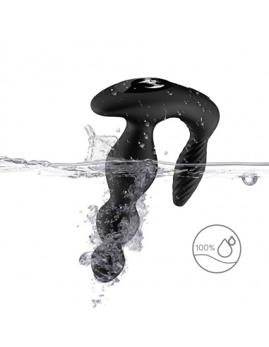 Maxfun Black - Kulki i korki analne wibrujące - 5