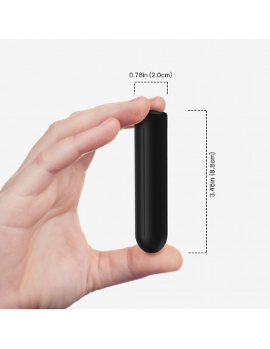 Rock Black Mały Nowoczesny Wibrator - Wibratory Mini - 7