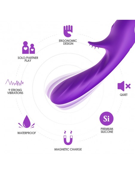 Romance purple - Wibratory Punktu G - 7