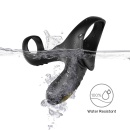 Podwójny pierścień erekcyjny Ranger black - 9 trybów wibracji, wymiary 10,9 × 9,7 × 4,7 cm - 6