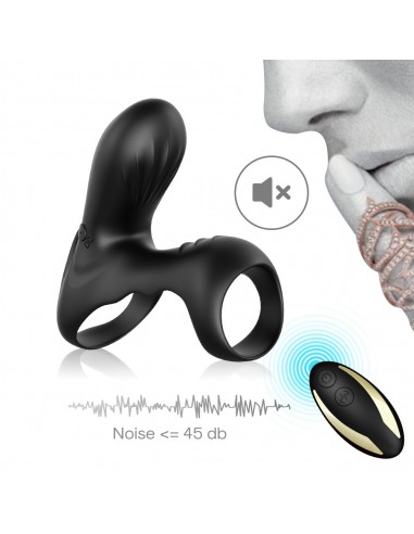 Ranger Black - Pierścienie erekcyjne wibrujące - 7