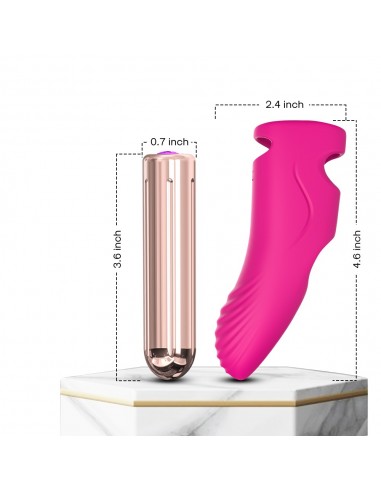 Aurora pink - Nakładki na palce - 10