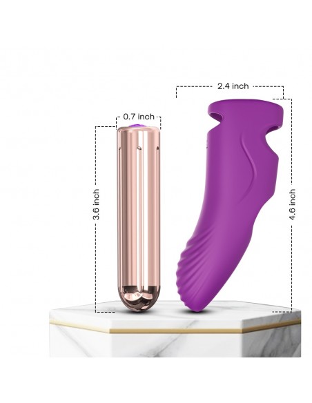 Aurora purple - Nakładki na palce - 14