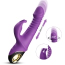Wibrator Zing Purple z napędem pulsacyjno-obrotowym i stymulacją punktu G, 19,5 cm - 2