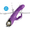 Wibrator Zing Purple z napędem pulsacyjno-obrotowym i stymulacją punktu G, 19,5 cm - 8